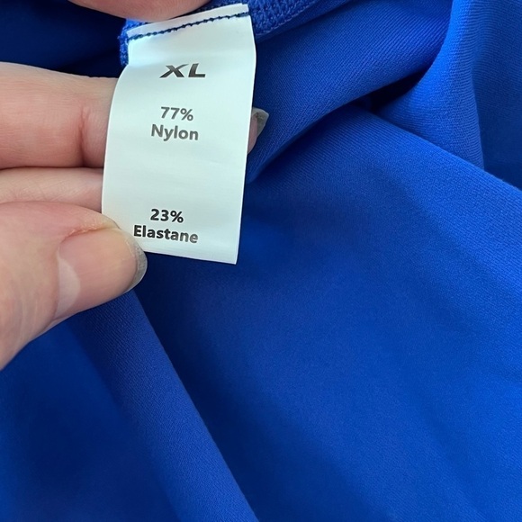 NWT Halara Cloudful Air Backless Cool Touch Activity Euphoria Air Dress Blue - Picture 11 of 16